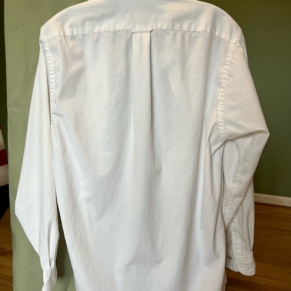 15-34 CC Hughes white pin point Oxford button down Shirt - Picture 10 of 10